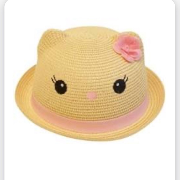 girls beach hat